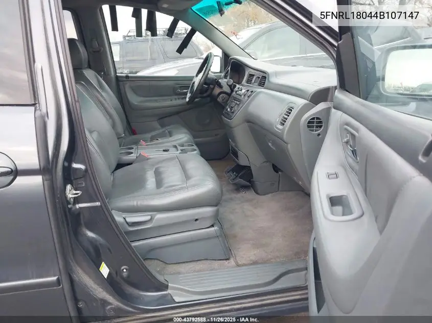 5FNRL18044B107147 2004 Honda Odyssey Ex-L