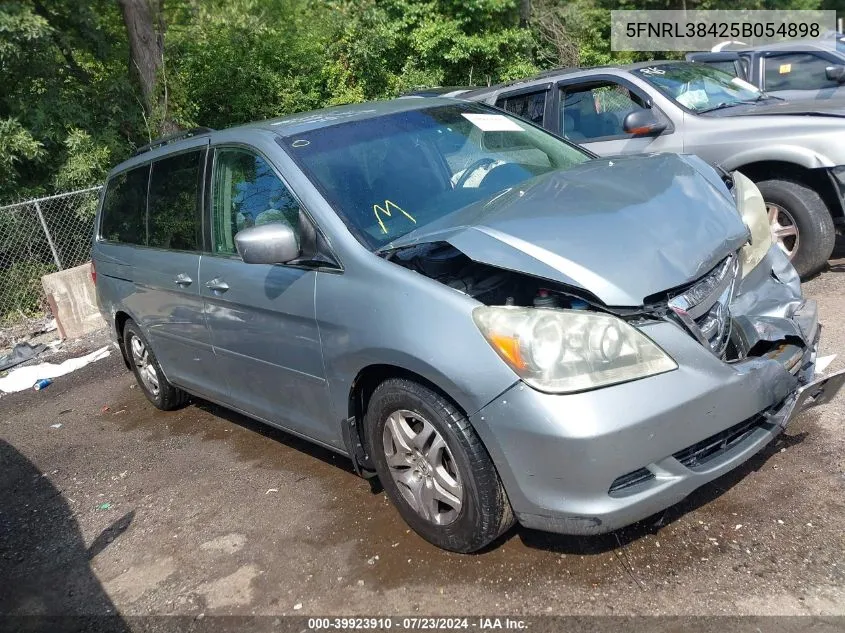 5FNRL38425B054898 2005 Honda Odyssey Ex