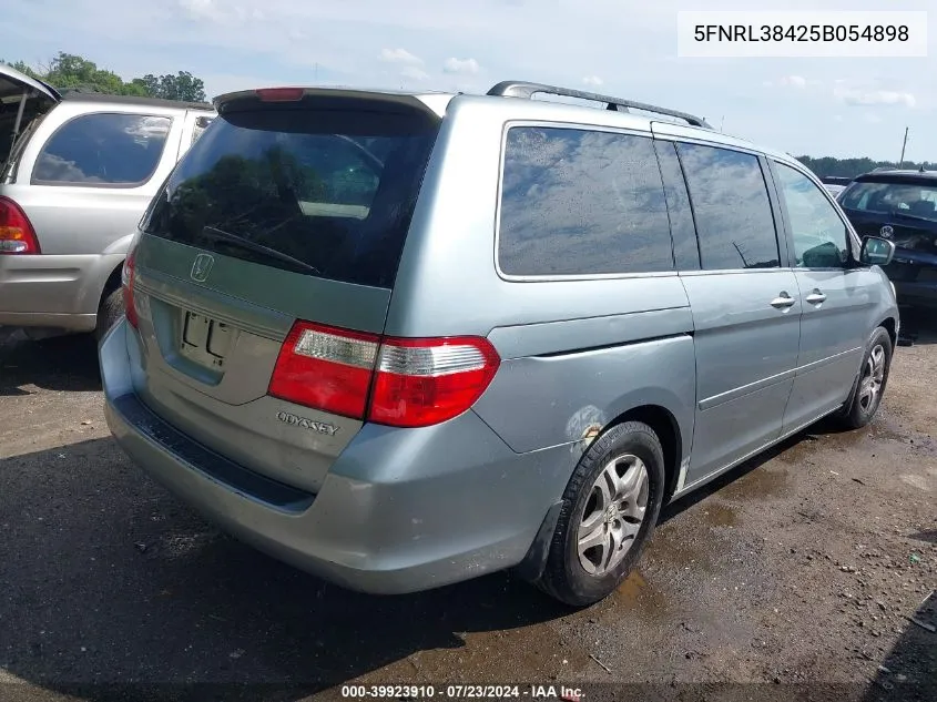 5FNRL38425B054898 2005 Honda Odyssey Ex