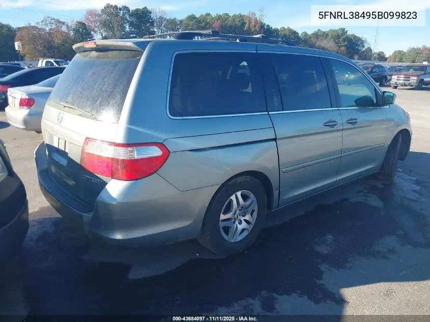 5FNRL38495B099823 2005 Honda Odyssey Ex