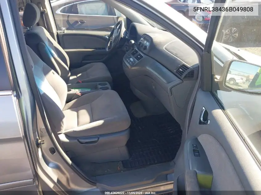 5FNRL38436B049808 2006 Honda Odyssey Ex