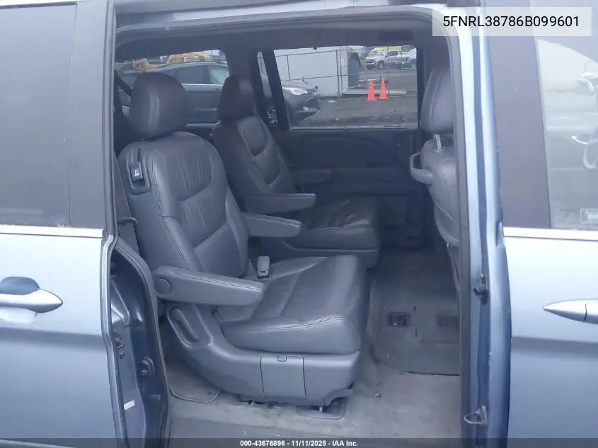 5FNRL38786B099601 2006 Honda Odyssey Ex-L