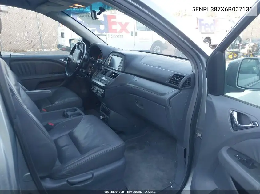 5FNRL387X6B007131 2006 Honda Odyssey Ex-L