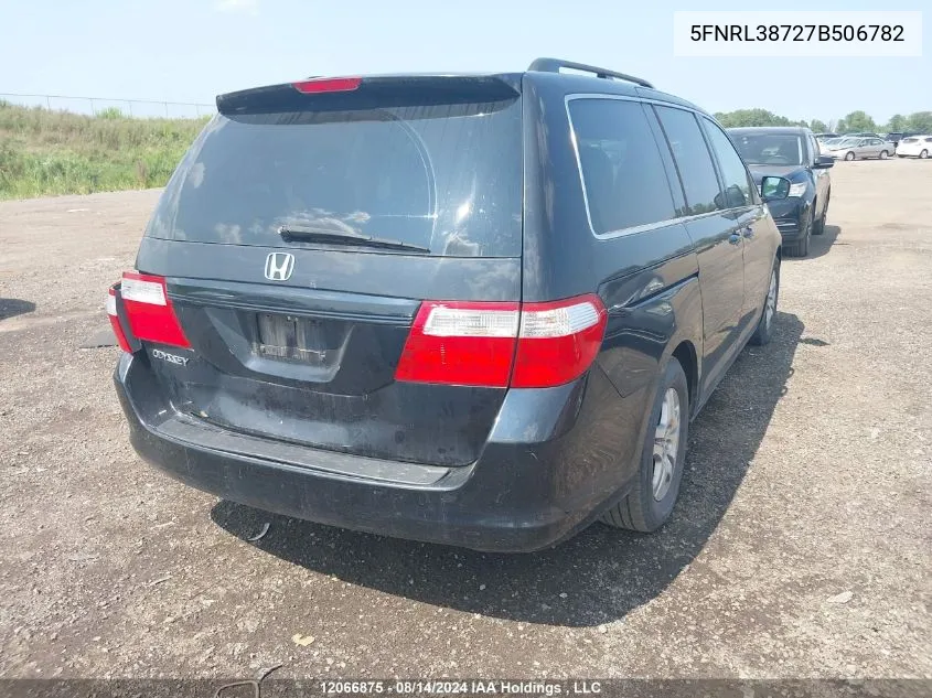 5FNRL38727B506782 2007 Honda Odyssey