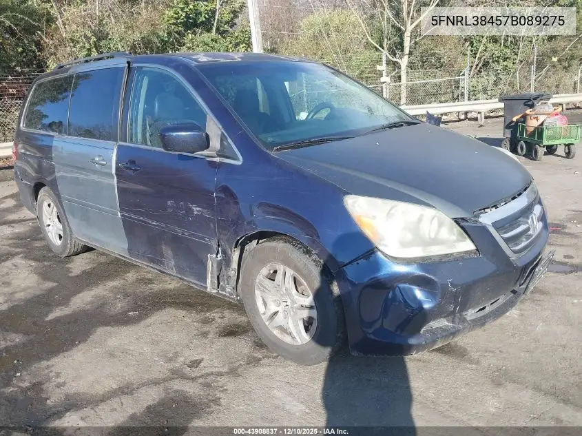 5FNRL38457B089275 2007 Honda Odyssey Ex