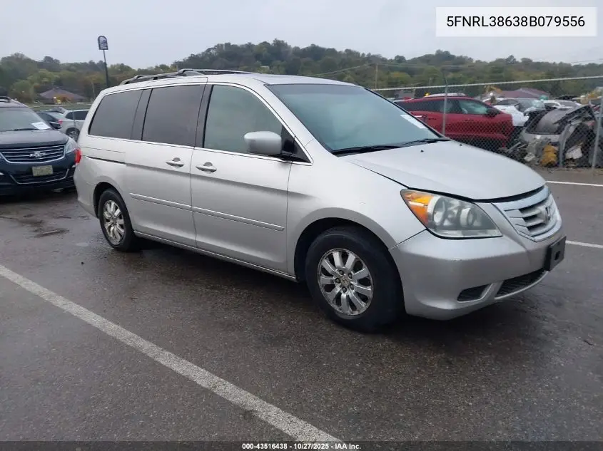 5FNRL38638B079556 2008 Honda Odyssey Ex-L