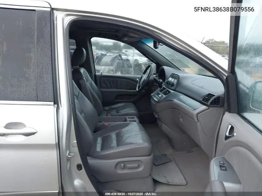 5FNRL38638B079556 2008 Honda Odyssey Ex-L