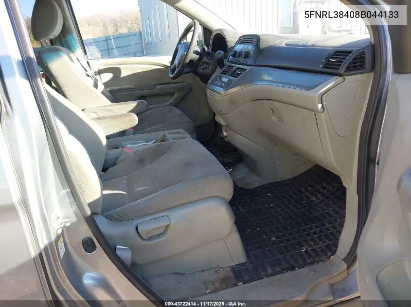 5FNRL38408B044133 2008 Honda Odyssey Ex