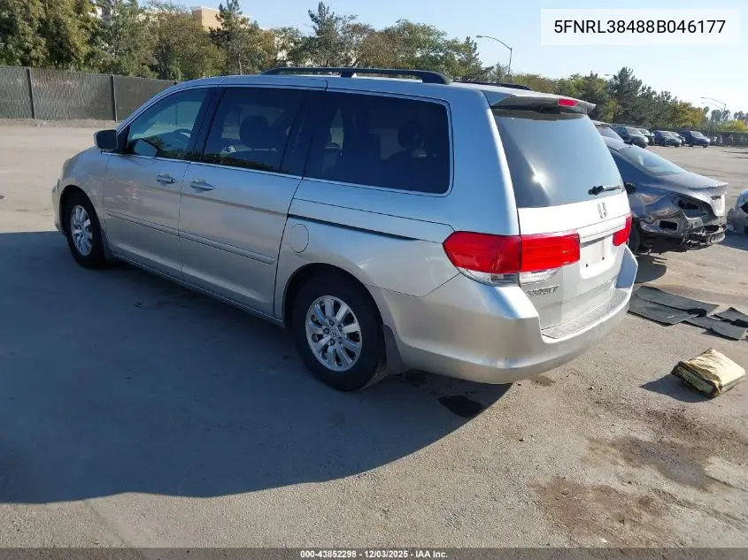 5FNRL38488B046177 2008 Honda Odyssey Ex