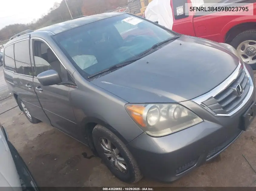 5FNRL38459B023795 2009 Honda Odyssey Ex