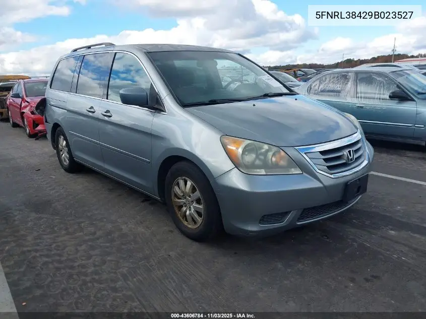 5FNRL38429B023527 2009 Honda Odyssey Ex