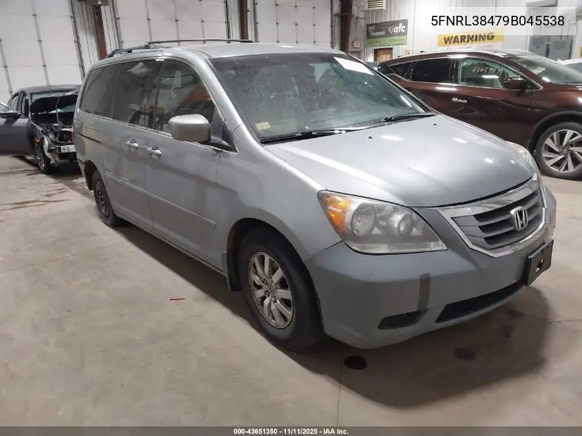 5FNRL38479B045538 2009 Honda Odyssey Ex