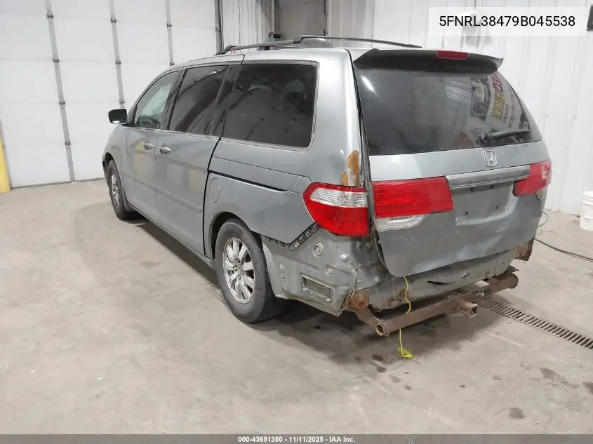 5FNRL38479B045538 2009 Honda Odyssey Ex