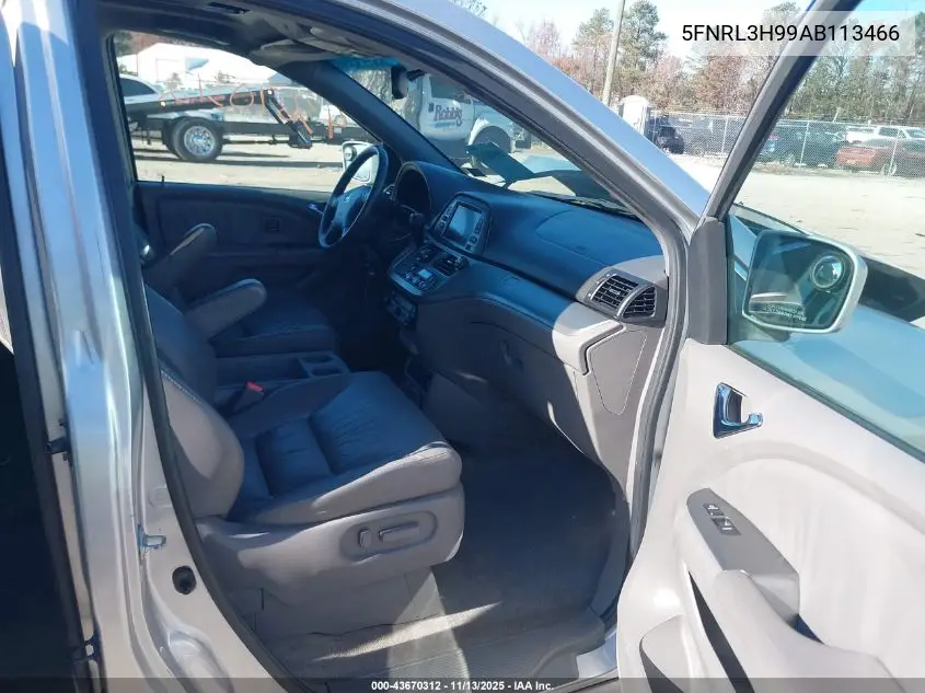5FNRL3H99AB113466 2010 Honda Odyssey Touring