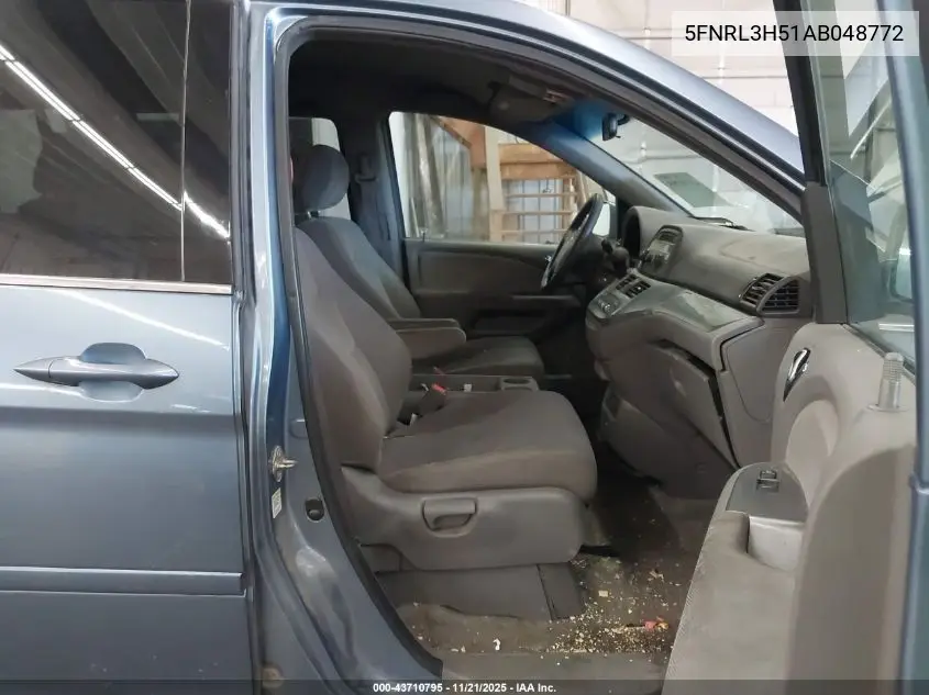 5FNRL3H51AB048772 2010 Honda Odyssey Ex