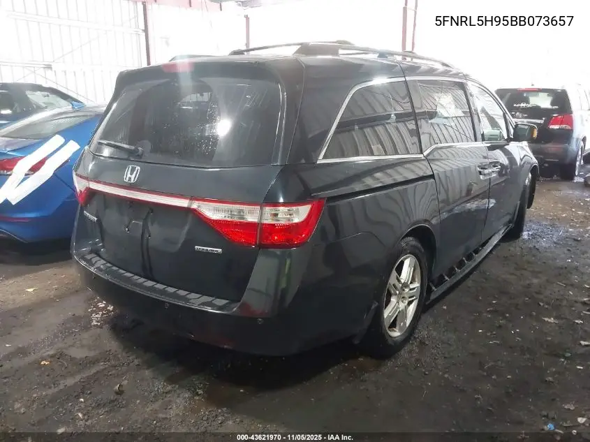 5FNRL5H95BB073657 2011 Honda Odyssey Touring/Touring Elite