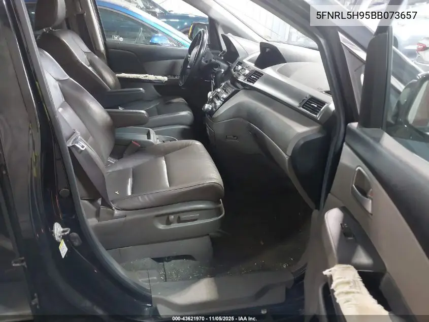 5FNRL5H95BB073657 2011 Honda Odyssey Touring/Touring Elite