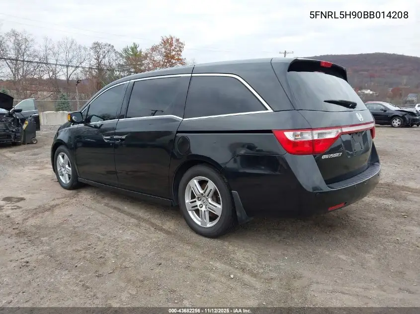 5FNRL5H90BB014208 2011 Honda Odyssey Touring/Touring Elite