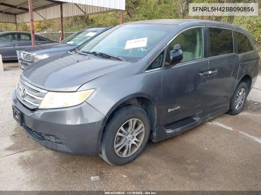 5FNRL5H42BB090856 2011 Honda Odyssey Ex