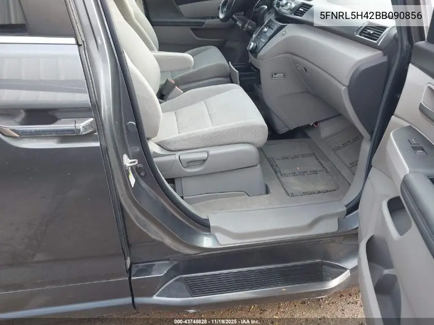 5FNRL5H42BB090856 2011 Honda Odyssey Ex