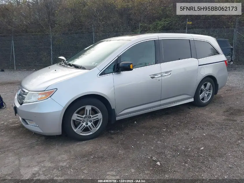 5FNRL5H95BB062173 2011 Honda Odyssey Touring/Touring Elite