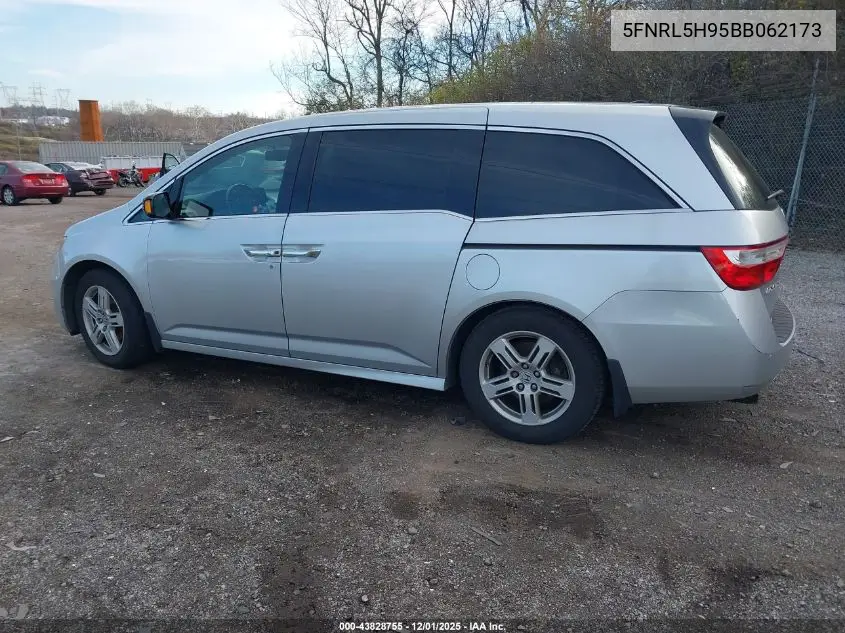 5FNRL5H95BB062173 2011 Honda Odyssey Touring/Touring Elite