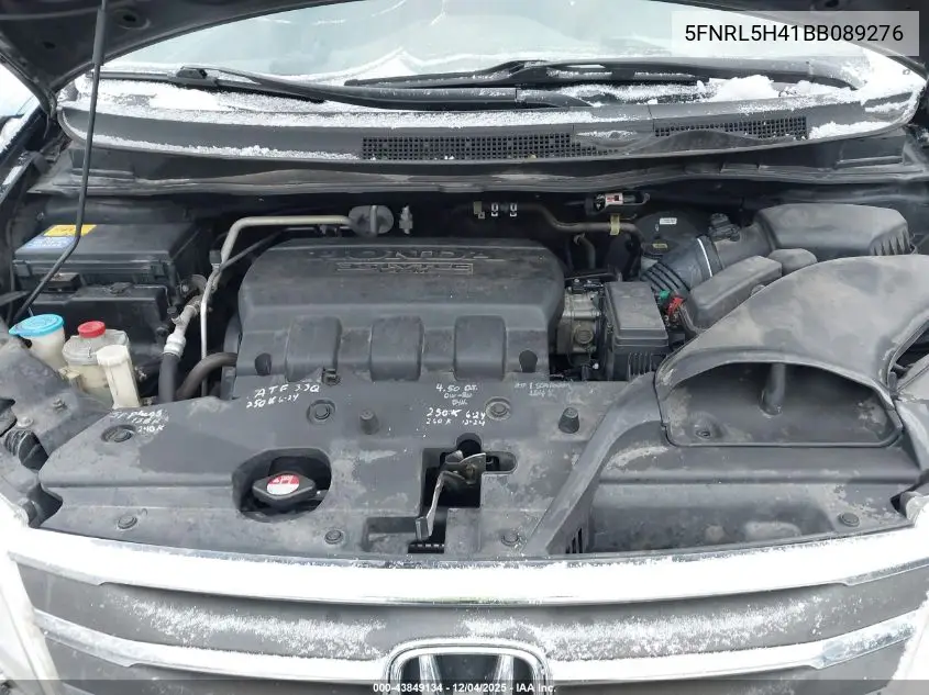 5FNRL5H41BB089276 2011 Honda Odyssey Ex