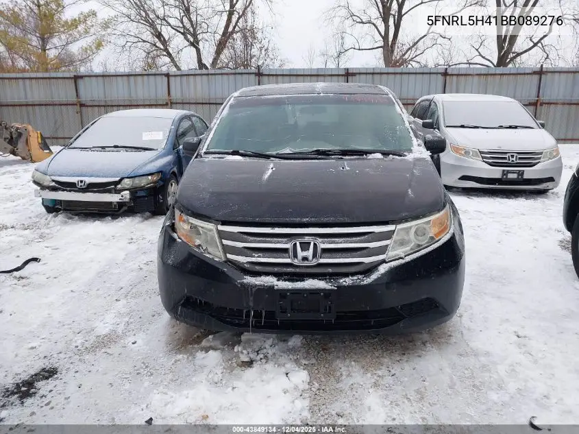 5FNRL5H41BB089276 2011 Honda Odyssey Ex