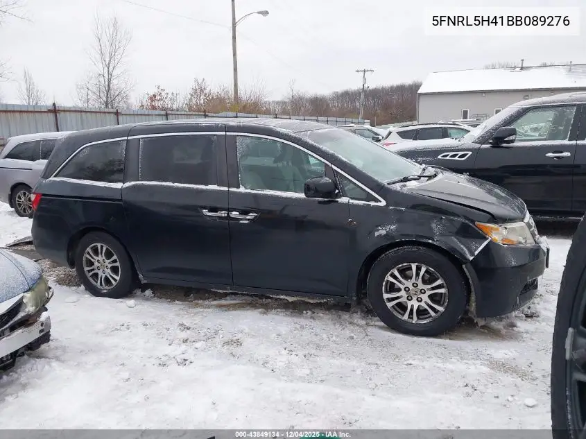 5FNRL5H41BB089276 2011 Honda Odyssey Ex