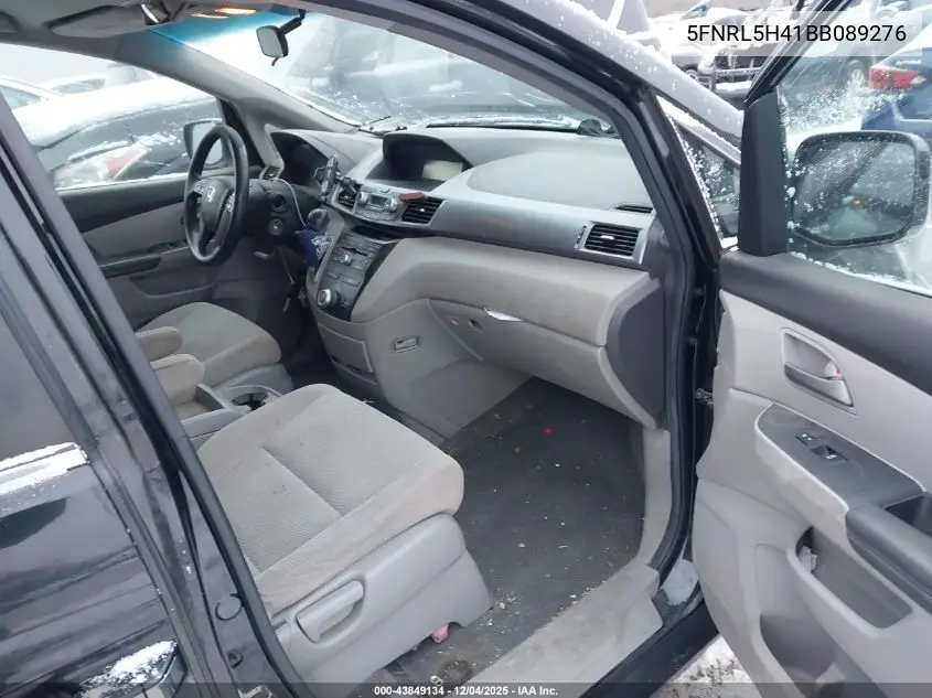 5FNRL5H41BB089276 2011 Honda Odyssey Ex