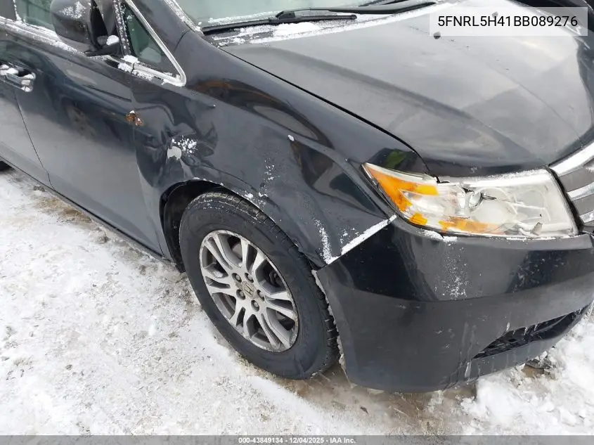 5FNRL5H41BB089276 2011 Honda Odyssey Ex
