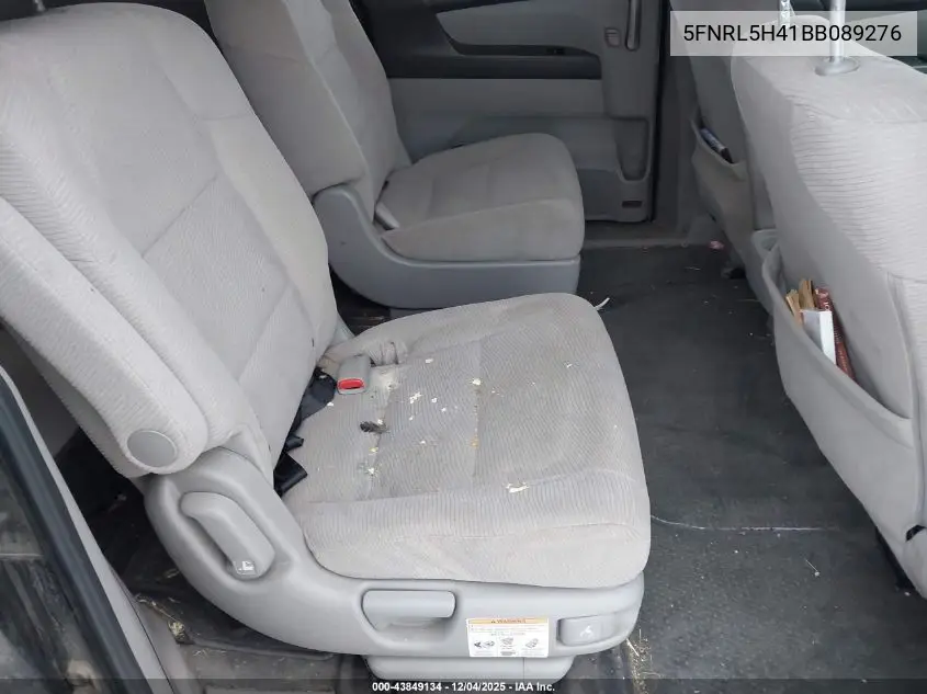 5FNRL5H41BB089276 2011 Honda Odyssey Ex