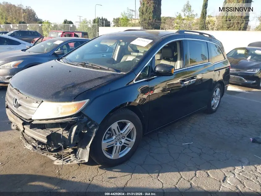 MISSINGVIN 2011 Honda Odyssey