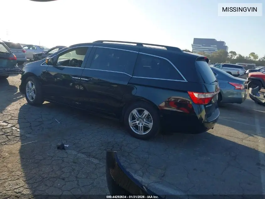 MISSINGVIN 2011 Honda Odyssey