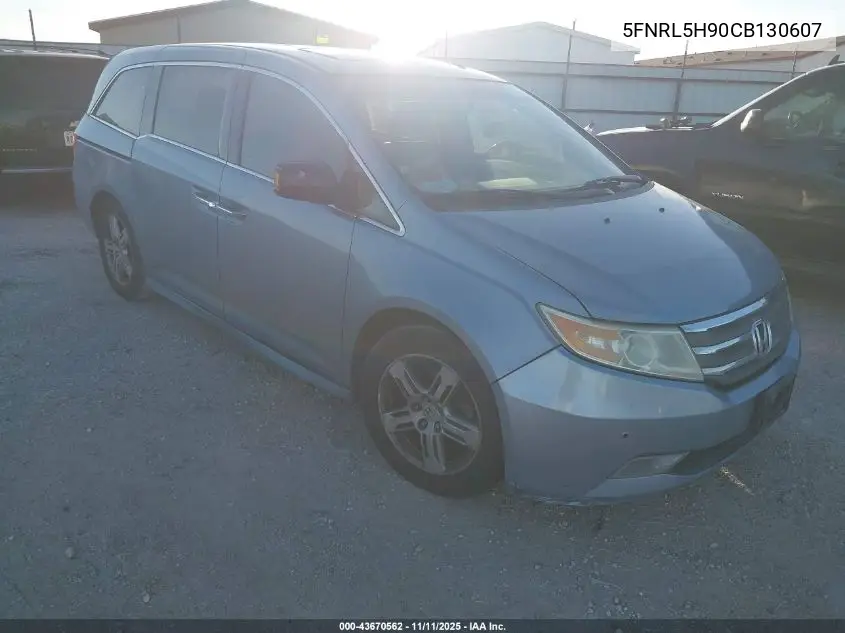 5FNRL5H90CB130607 2012 Honda Odyssey Touring/Touring Elite