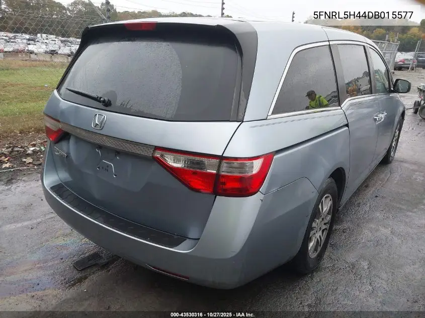 5FNRL5H44DB015577 2013 Honda Odyssey Ex