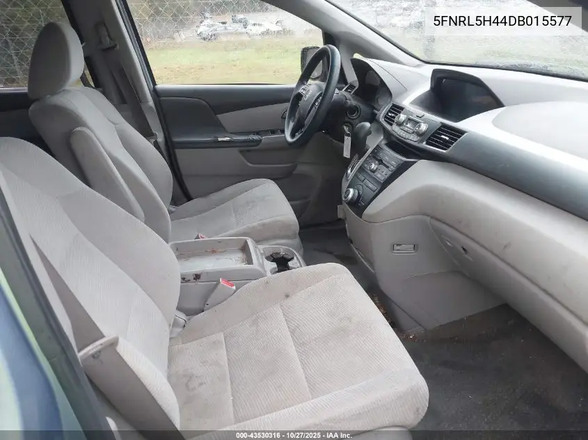 5FNRL5H44DB015577 2013 Honda Odyssey Ex