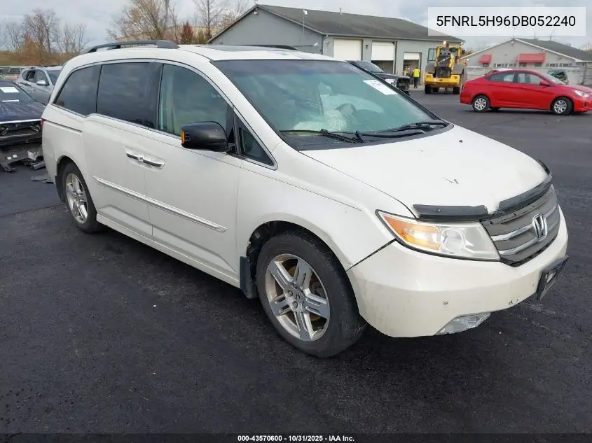 5FNRL5H96DB052240 2013 Honda Odyssey Touring/Touring Elite