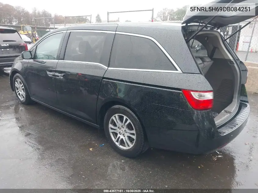 5FNRL5H69DB084251 2013 Honda Odyssey Ex-L
