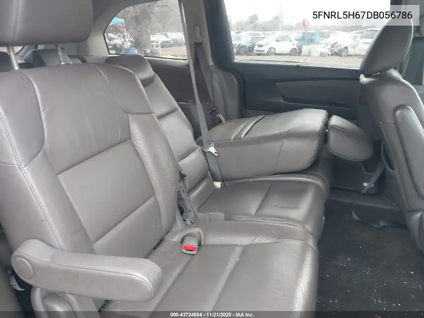 5FNRL5H67DB056786 2013 Honda Odyssey Ex-L