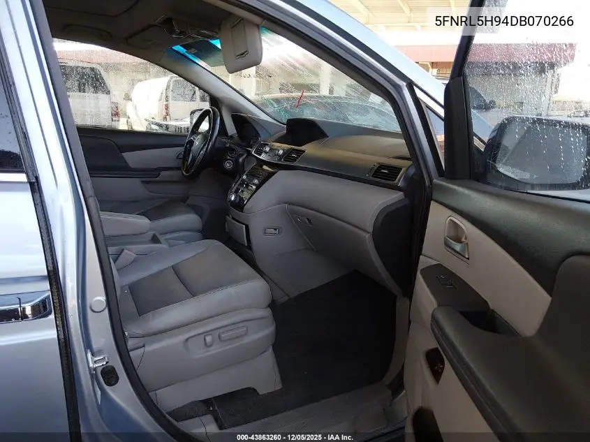 5FNRL5H94DB070266 2013 Honda Odyssey Touring/Touring Elite