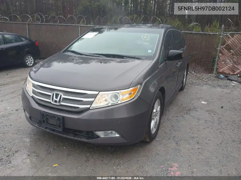 5FNRL5H97DB002124 2013 Honda Odyssey Touring/Touring Elite