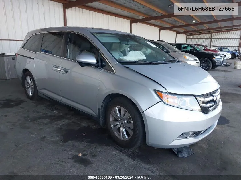 5FNRL5H68EB127656 2014 Honda Odyssey Ex-L