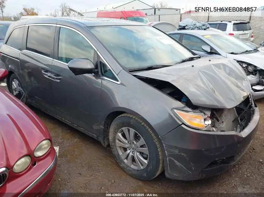 5FNRL5H6XEB084857 2014 Honda Odyssey Ex-L