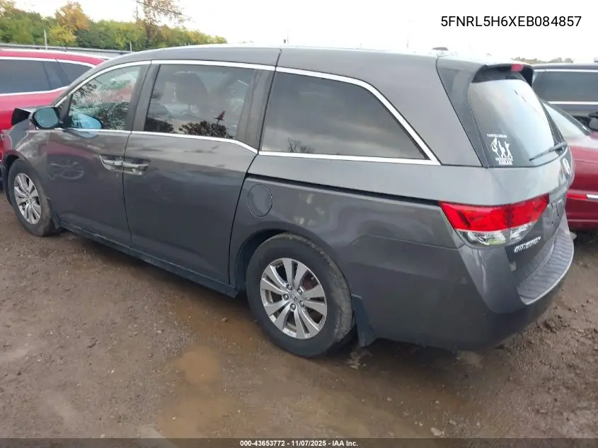 5FNRL5H6XEB084857 2014 Honda Odyssey Ex-L