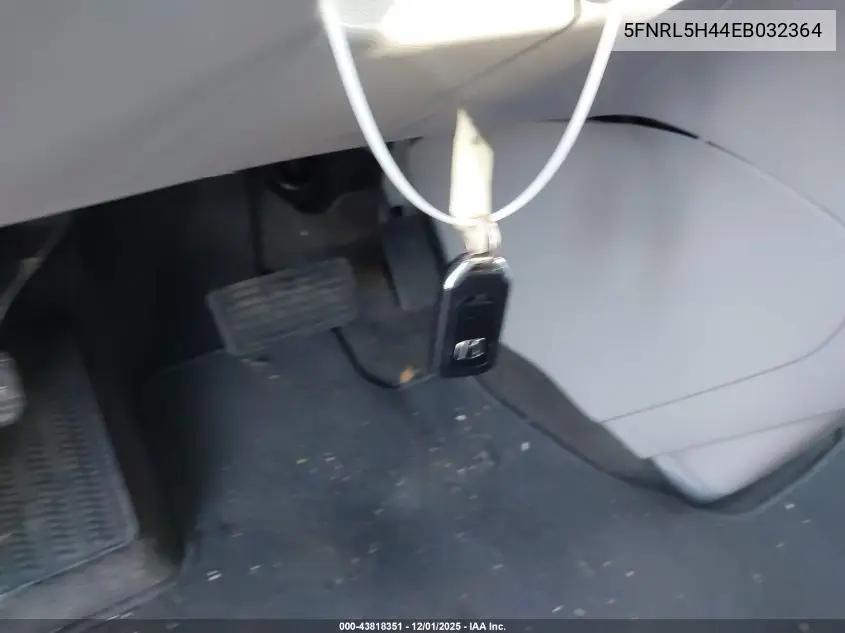 5FNRL5H44EB032364 2014 Honda Odyssey Ex