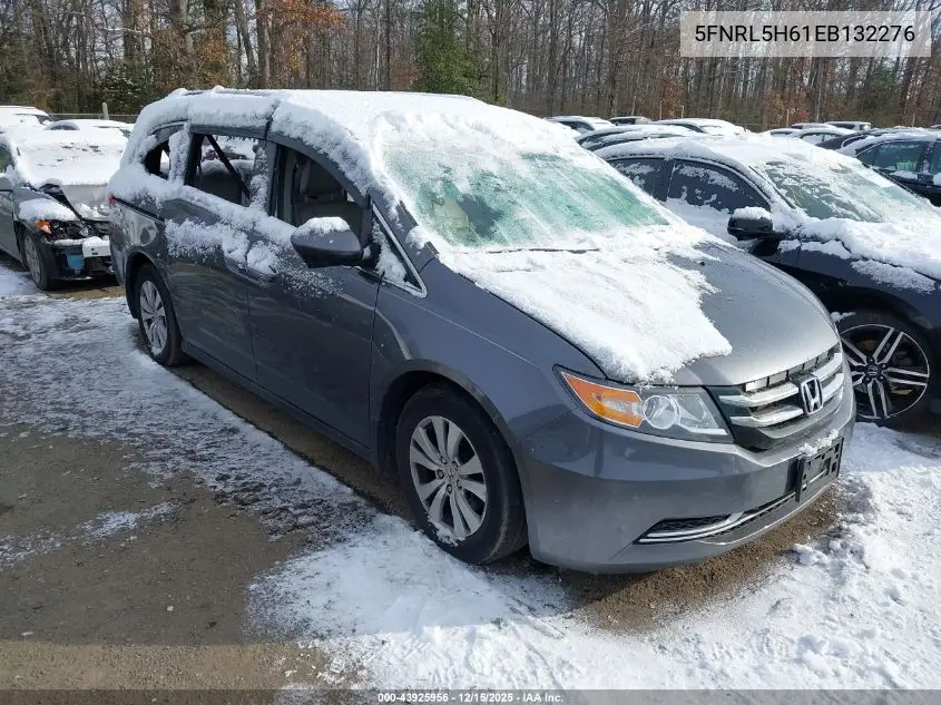 5FNRL5H61EB132276 2014 Honda Odyssey Ex-L