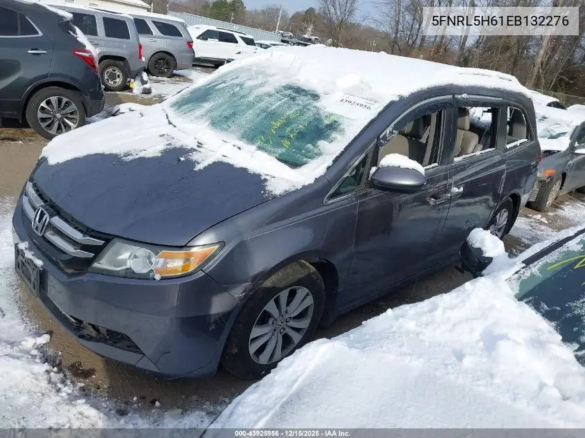 5FNRL5H61EB132276 2014 Honda Odyssey Ex-L