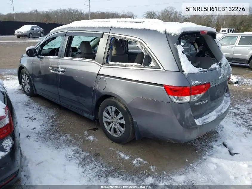 5FNRL5H61EB132276 2014 Honda Odyssey Ex-L