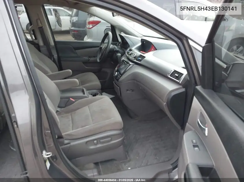 5FNRL5H43EB130141 2014 Honda Odyssey Ex